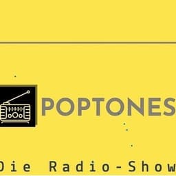 Logo der monatl. Radiosendung POPTNES bei luebeckFM (Offener Kanal Lübeck).